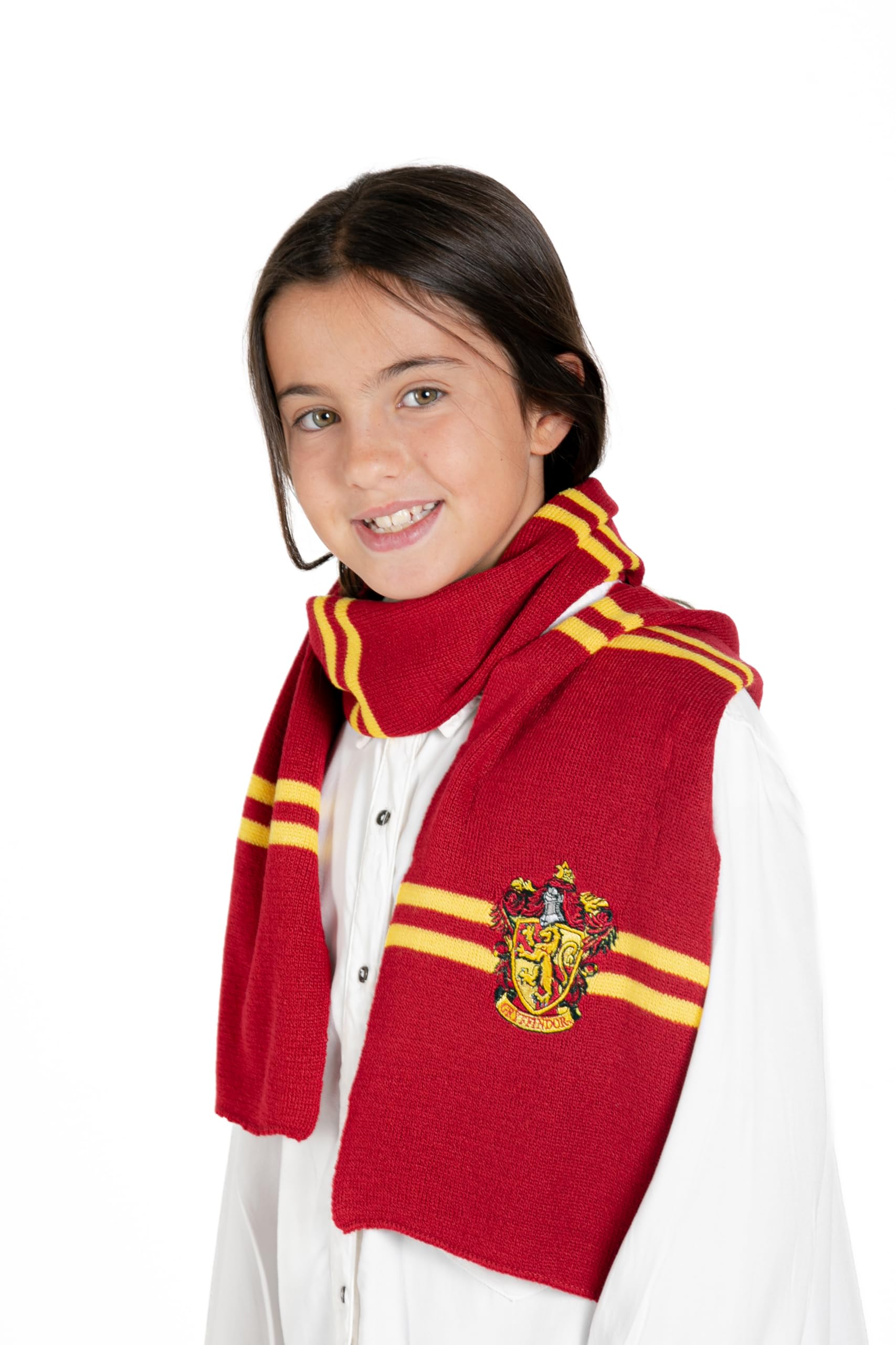Ciao- Bufanda original Harry Potter con emblema bordado