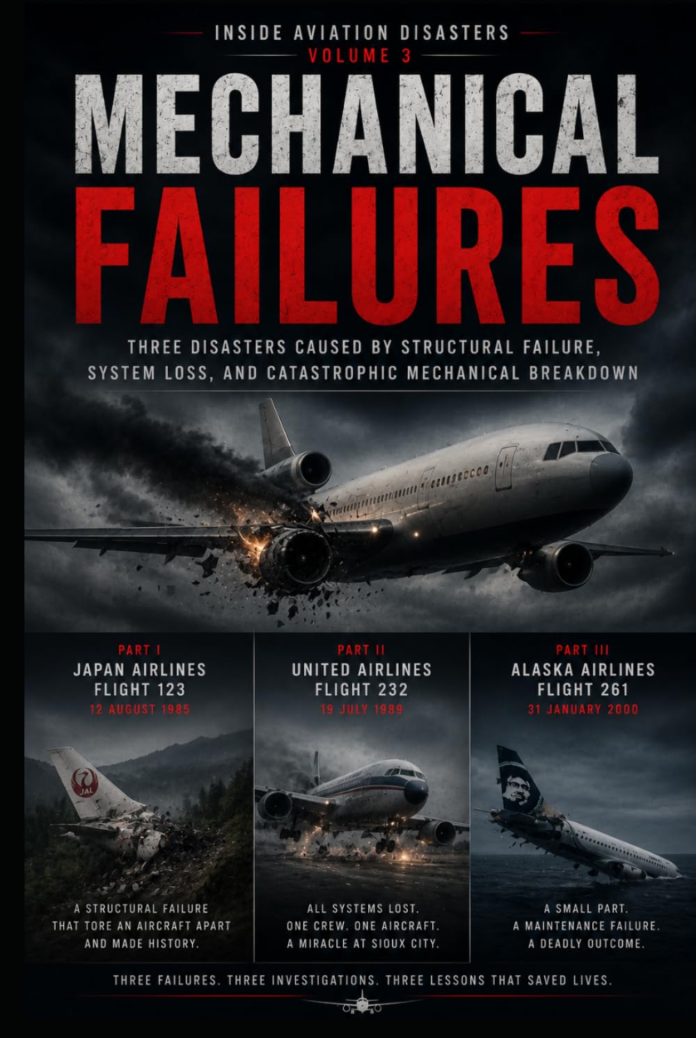 Mechanical Failures: Three Air Disasters Caused by Structural Failure, System Loss, and Catastrophic Mechanical Breakdown (Inside Aviation Disasters)