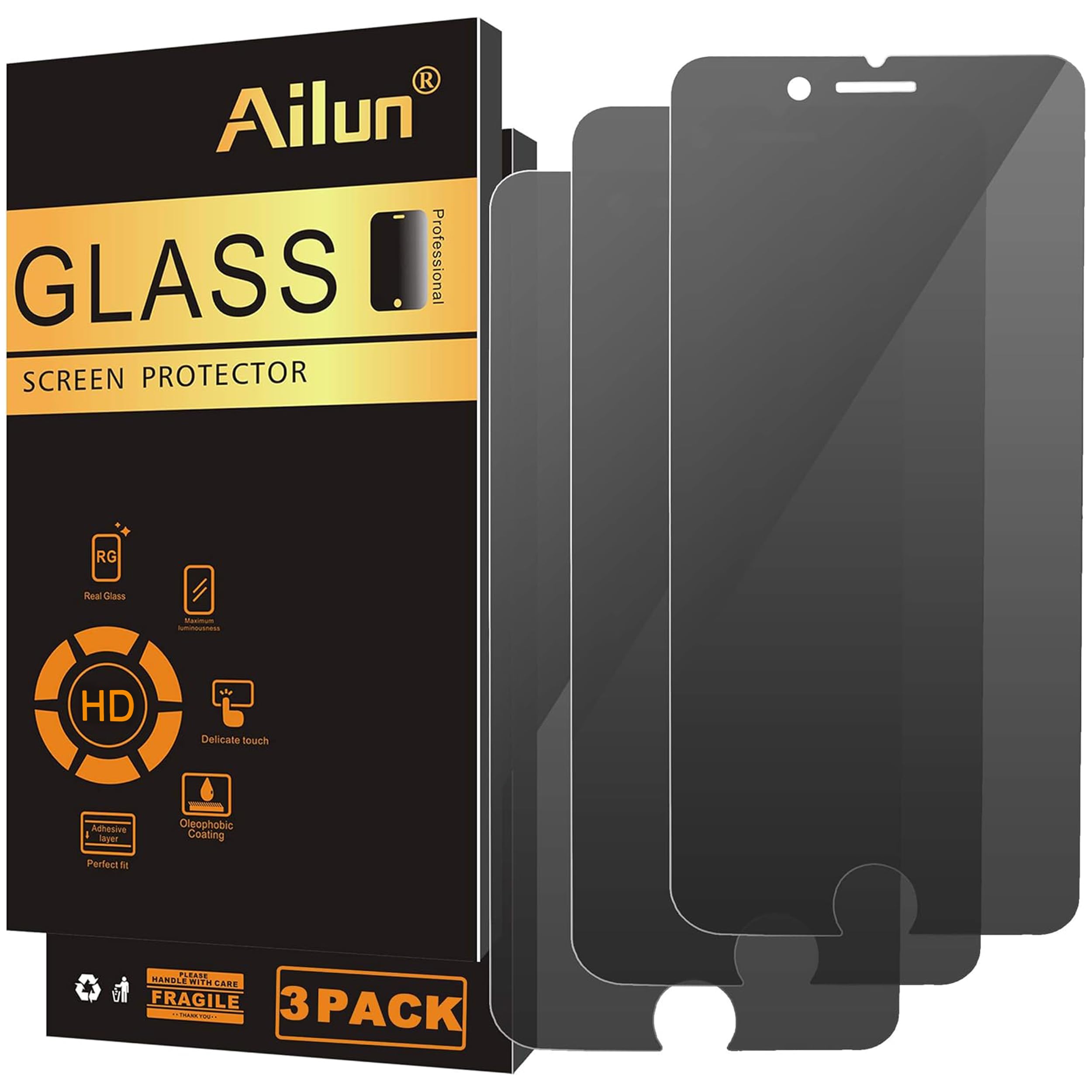 Ailun Privacy Screen Protector iPhone 17e/16e/14/13/13 Pro, 2 Pack — Amazon image 24