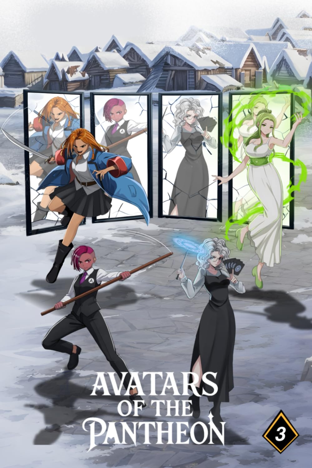 Avatars of the Pantheon Book 3: Four Girls Make a Stand