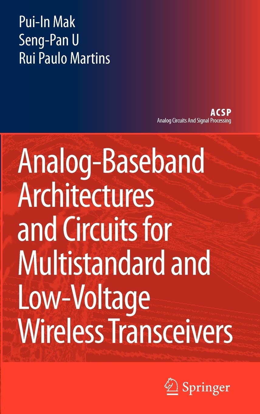 Buy AnalogBaseband Architectures and Circuits for Multistandard and