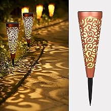 Bonsery Solarleuchten für außen, 6 stück Solarlampen für außen Garten IP65 Wasserdicht, Solarleuchten Garten LED Solar Gartenleuchte Solar Gartenbeleuchtung Wegebeleuchtung Balkon Terrasse Rasen Deko