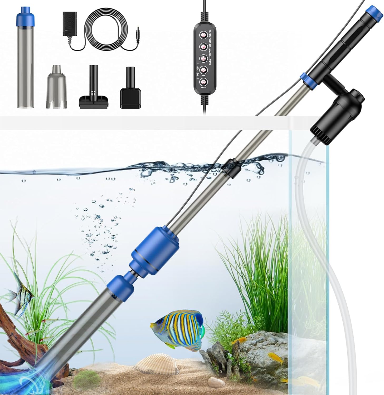 bedee Electric Aquarium Gravel Cleaner Pro Review TropiFish Tales