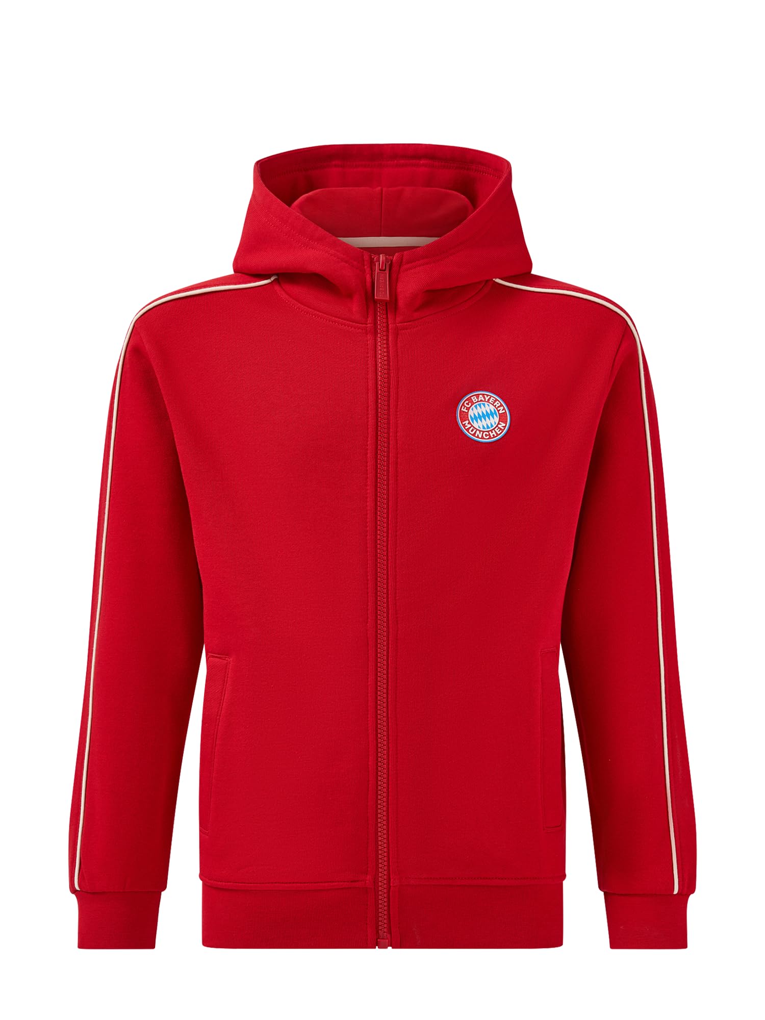 FC Bayern München | Zip-Hoodie Essentials | Kinder | Rot