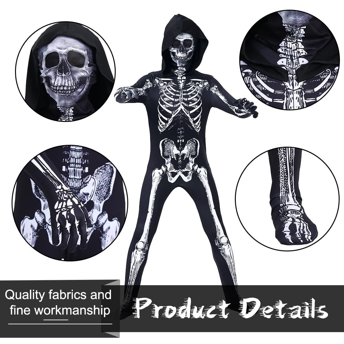 Halloween Costume - Giorno Dei Morti Teschio Modellato Maschera - Scelta Design