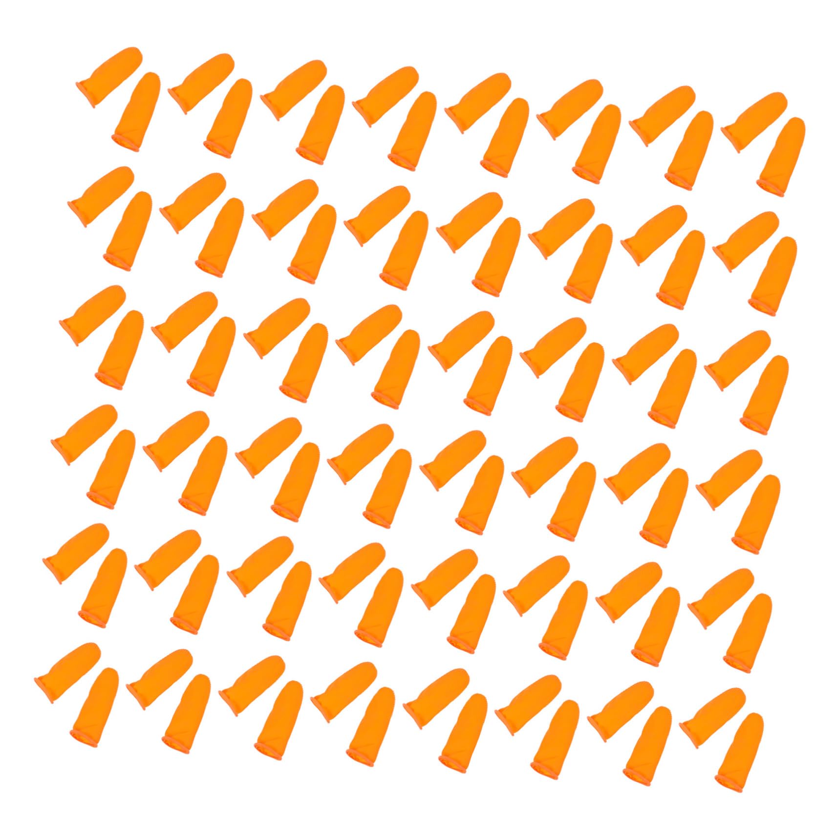 NOLITOY Finger Sleeves Sturdy Grip 100 Pieces Large Size Thumb Protector Cover Protective Finger Cover Set