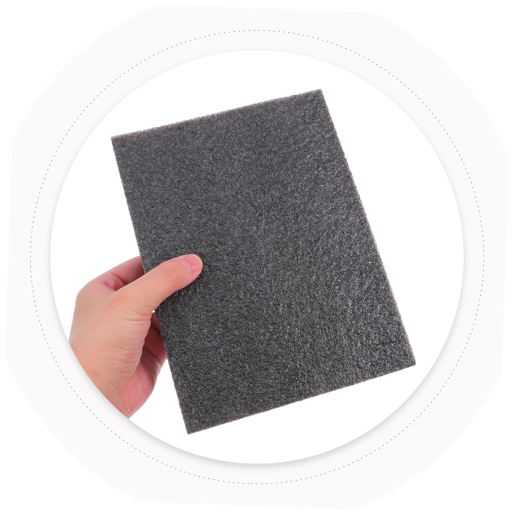 2pièces Mousse Pour Loisirs Créatifs Inserts Emballage Coton Perlé Coussinets De Protection Découpe Facile Utilisation Multiple