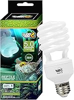 Vista 10 de LUCKY HERP Bombilla de Luz Compacta Fluorescente UVA UVB para Reptiles del Desierto 10.0 26W