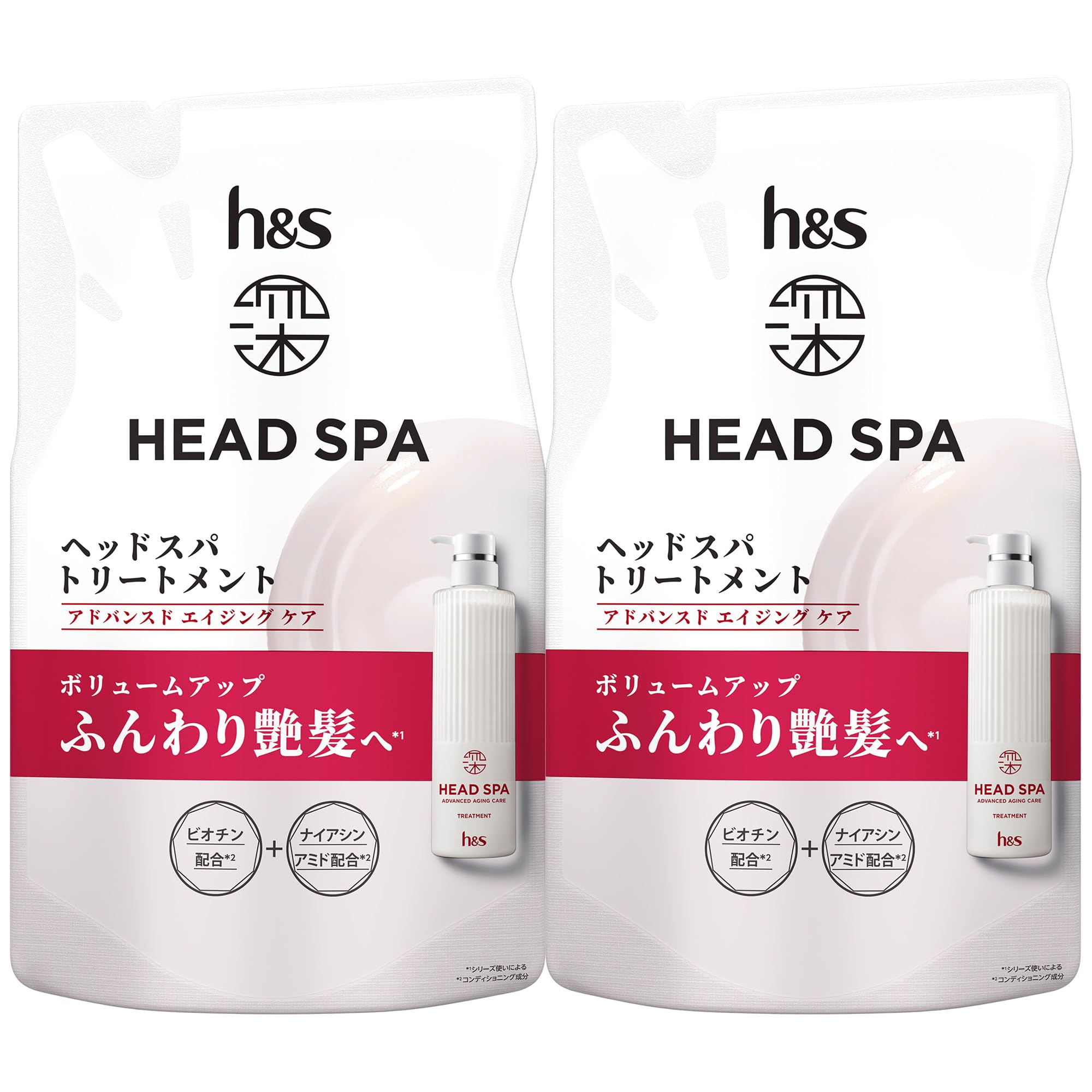 h&s 深ヘッドスパ アドバンスド エイジング ケア トリートメント 詰め替え…