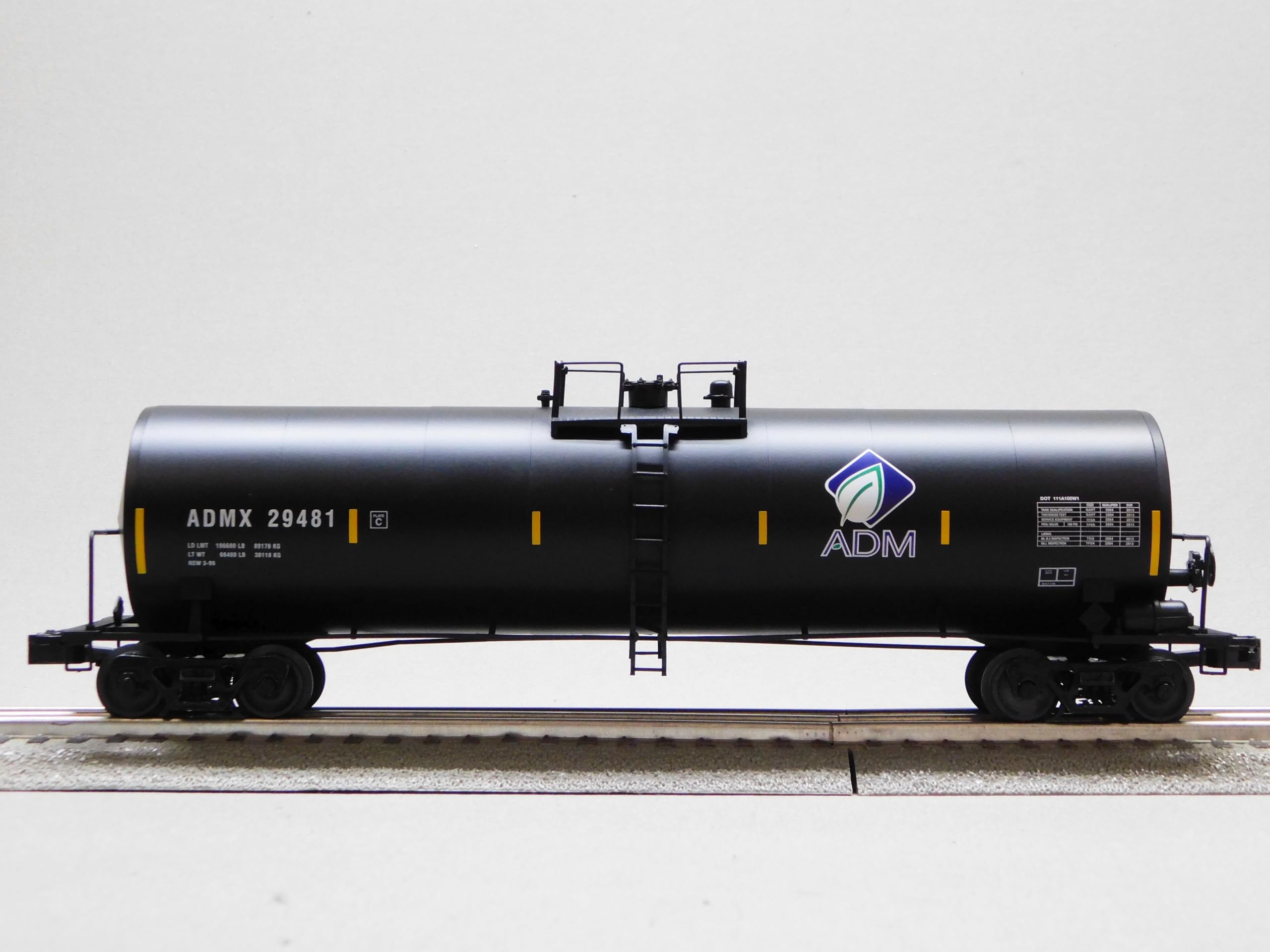 Lionel ADM 50' Tank CAR #29481 O Gauge 2442349