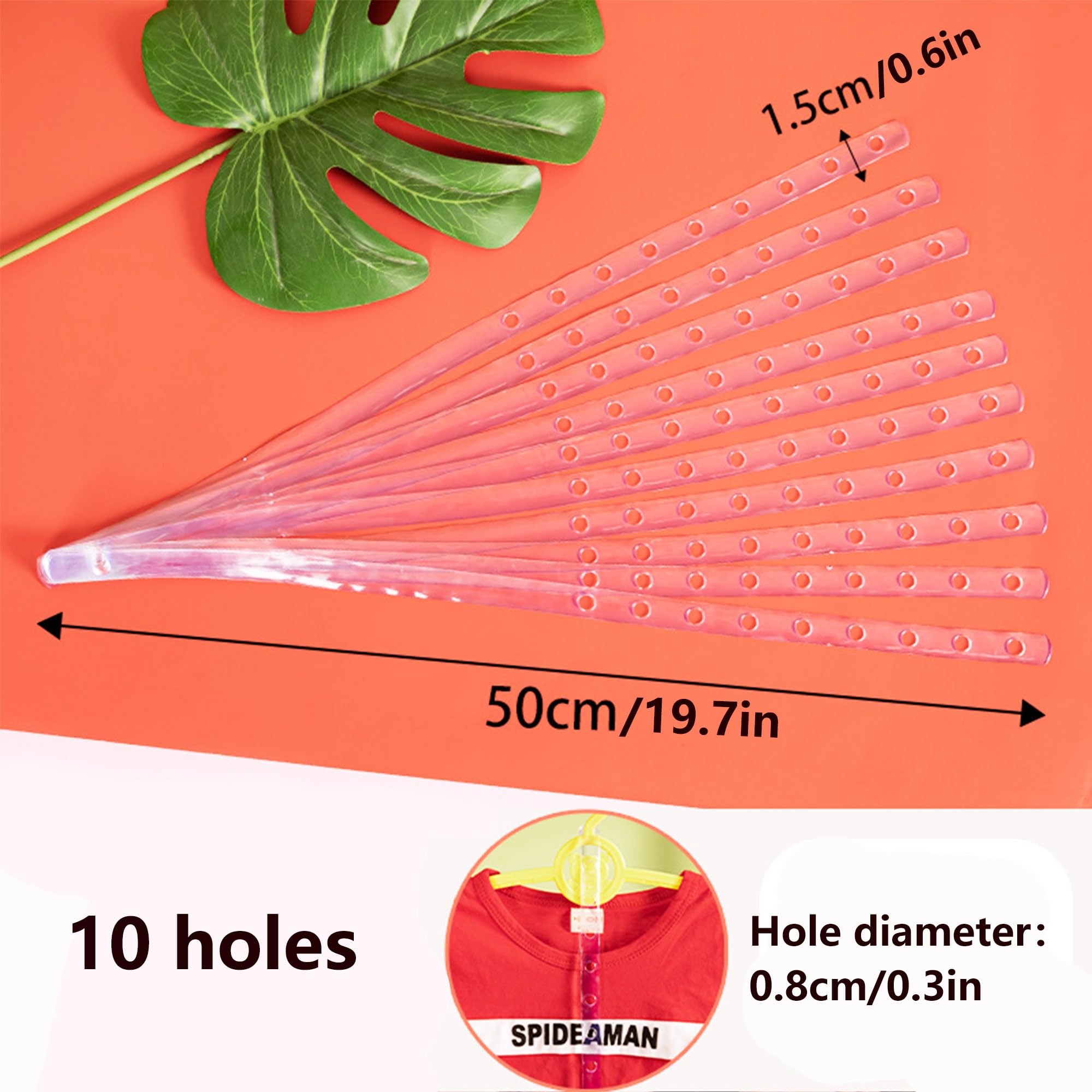 Hayaww 12 Pièces Cintre Gain De Place Crochet Cintre Clip D'extension Connecteur Cintres Antidérapants Pour Pantalons Cintres Connecteur De Suspension Clips Extenseurs Suspension Bandes Suspension (A