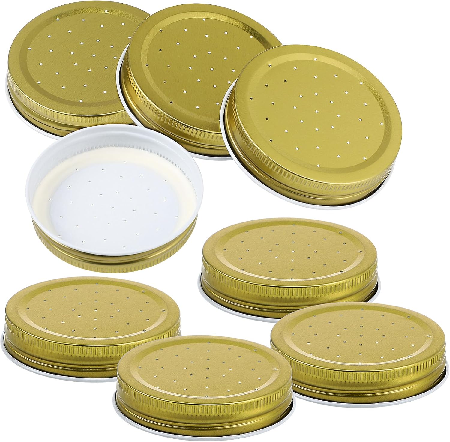 Toddmomy 8pcs Beehive Water Feeder Tool Beehive Lid Replacement for Honeybee Feeders