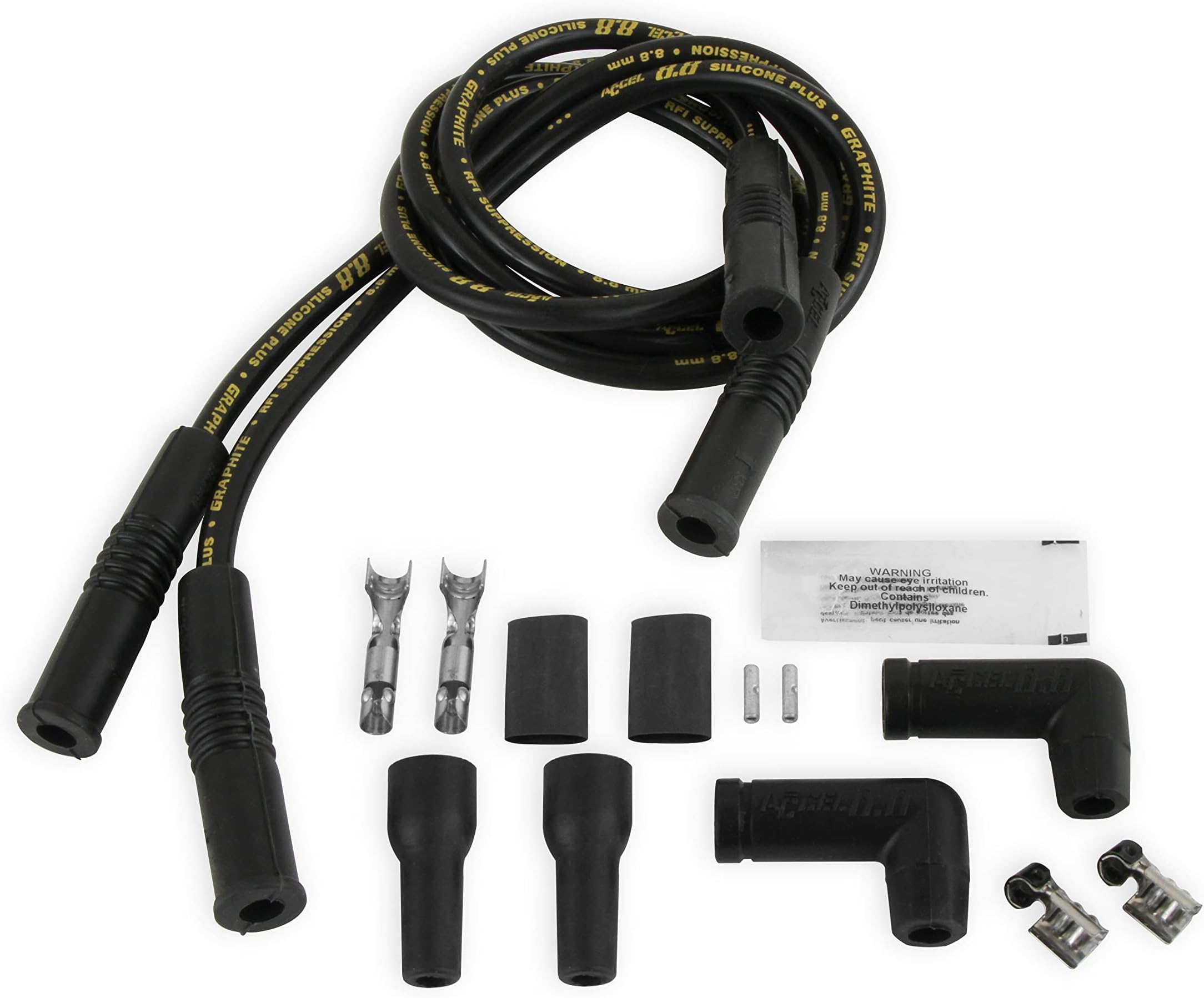 ACCEL Motorcycle 173084K Wire Set,8.8