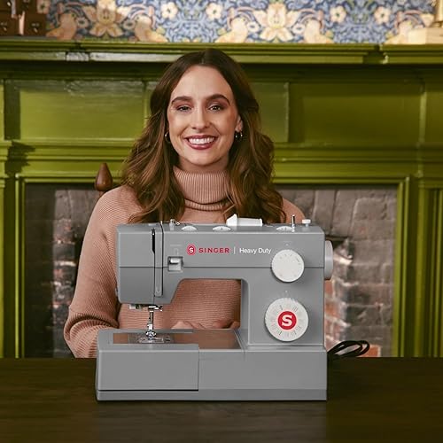 Miniatura 10 de SINGER  Máquina de coser 4452 resistente color gris