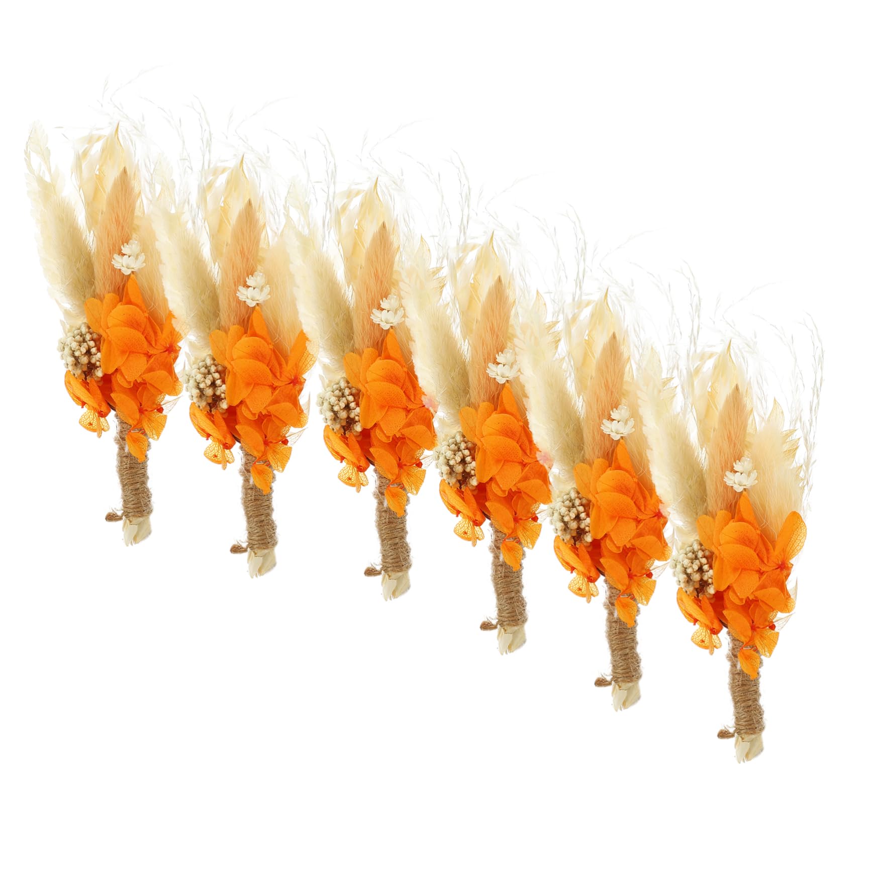 Alipis 3 Pièces 6 Fleur Préservée Fleurs Préservées Décor D'hortensia Bouquet De Fleurs Séchées Plante D'hortensia Fleurs Vases Plantes Fleurs Séchées Naturelles