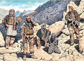 Master Box Models "Somewhere in the Middle East" Present Day - 5 Figures Set 1/35 Scale
