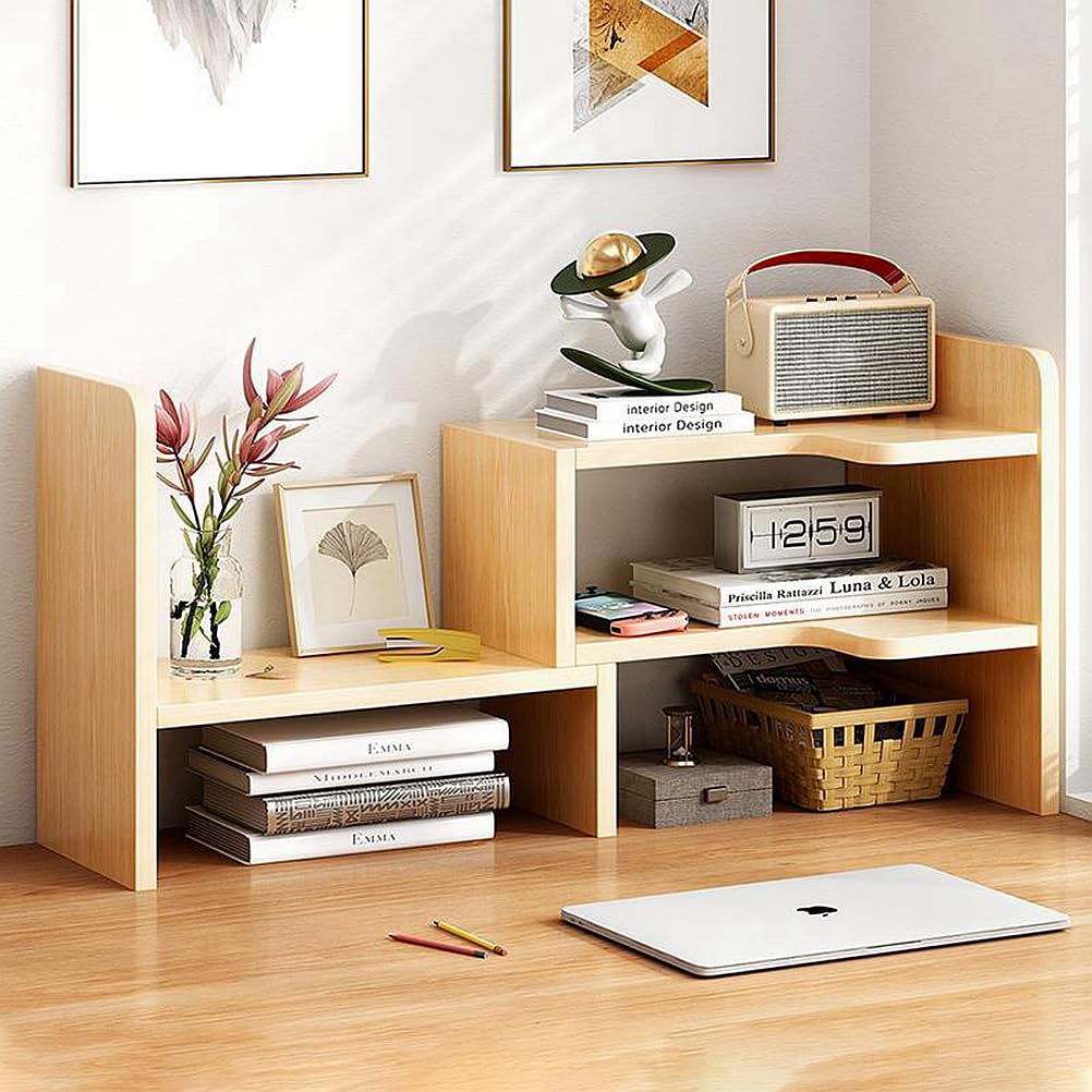 Petite bibliothèque étudiante boisée pour coin révision et petits espaces
