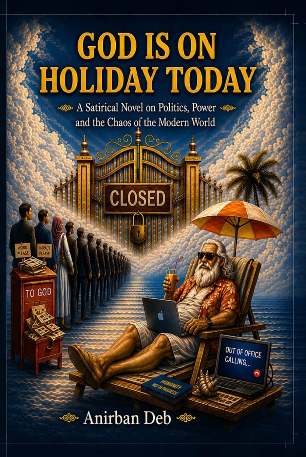 God Is On Holiday Today: A Satirical Novel On Politics, Power, and the Chaos of the Modern World