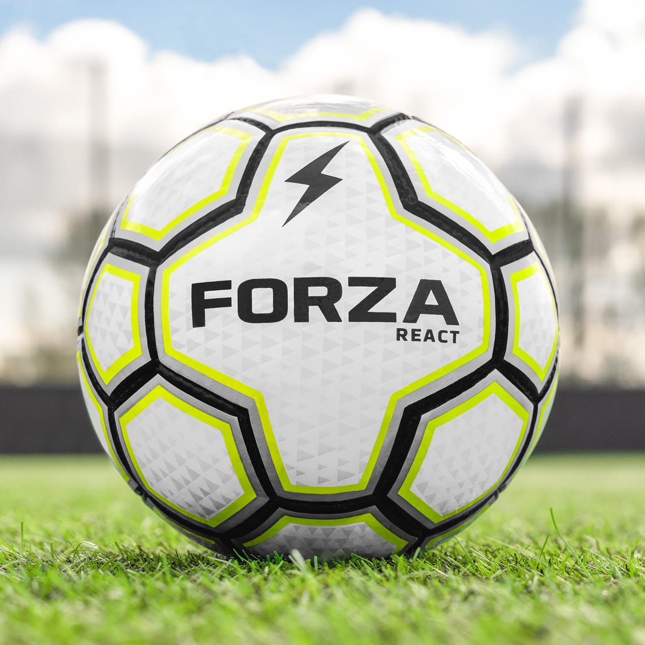 FORZA Pro GK React Soccer Balls [Irregular Bounce] | Premium Size 4 & 5 Soccer Balls to Improve Goalkeeper Reflexes & Player Reactions