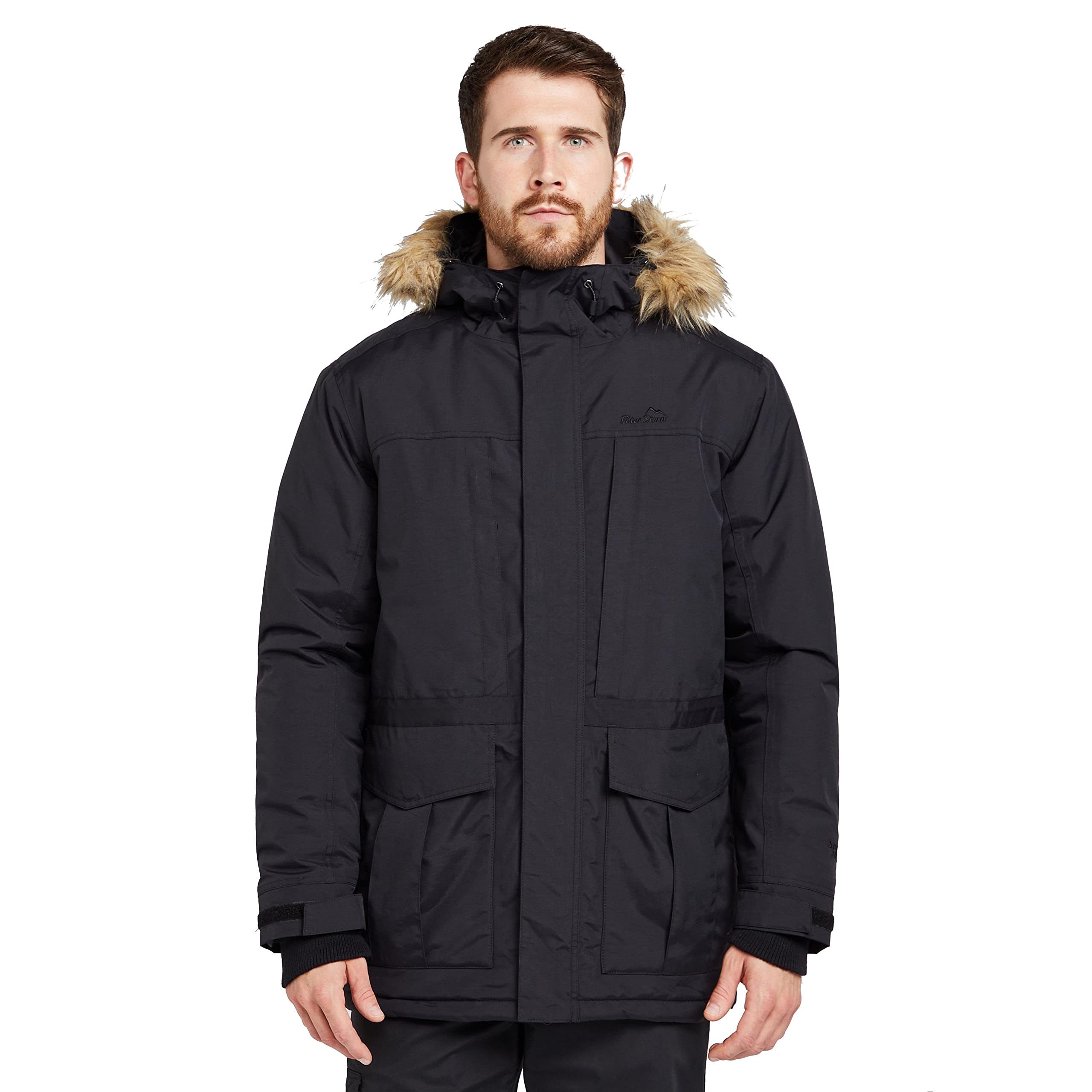 Peter Storm Men's Peter Parka Iii Black Extra Large