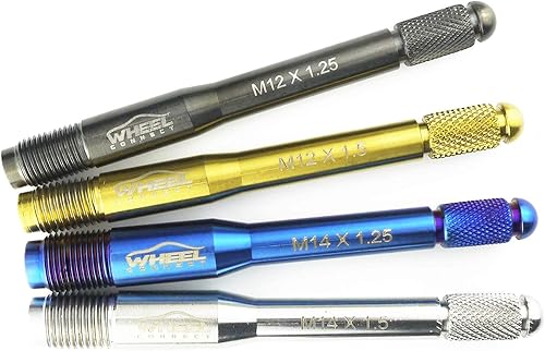 WHEEL CONNECT Pasador de alineación de rueda, colgador de rueda, pasador piloto de perno de llanta, pernos guía. Herramienta para cambiar neumáticos