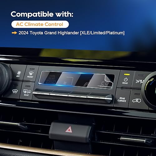 Vista 28 de LFOTPP Protector de pantalla F150 para 2015-2021 2022 2023 F*ord F 150 F150 F250 F350 F450 sync2 sync3 Coupé Hatchback 8 pulgadas navegación vidrio