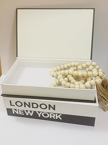 Miniatura 2 de Juego de libros decorativos Cajas de libros decorativas libro apilado para decoración del hogar libros de imitación para decoración Juego de 3