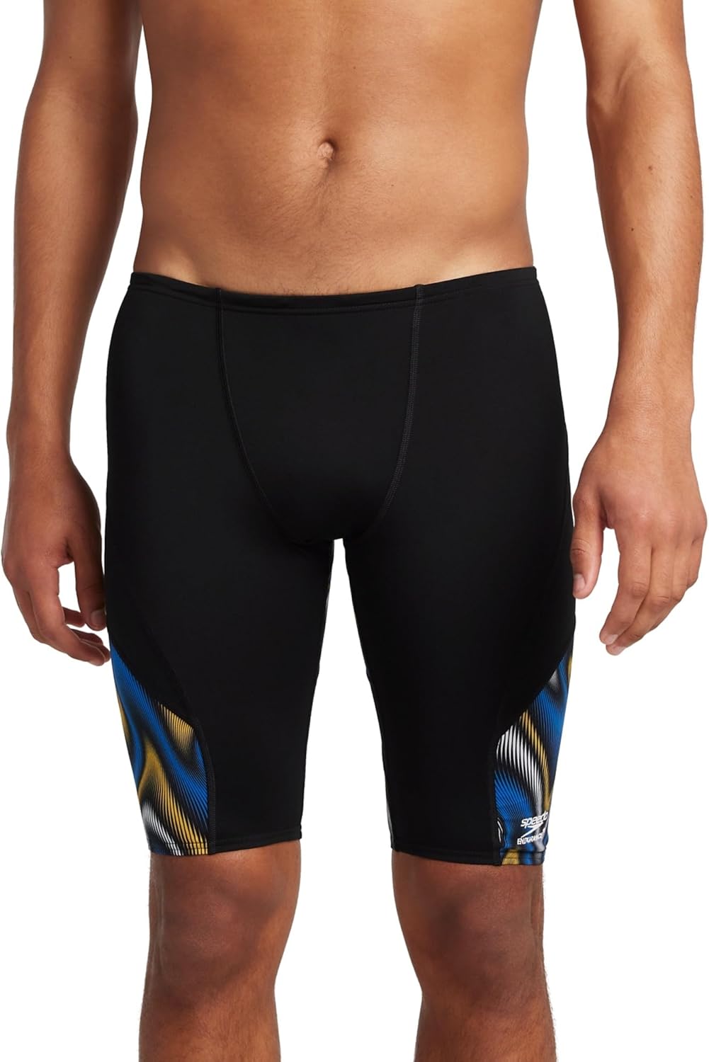 Speedo 800343943524 Purpose Jammer Team Royal Blue/Gold 24