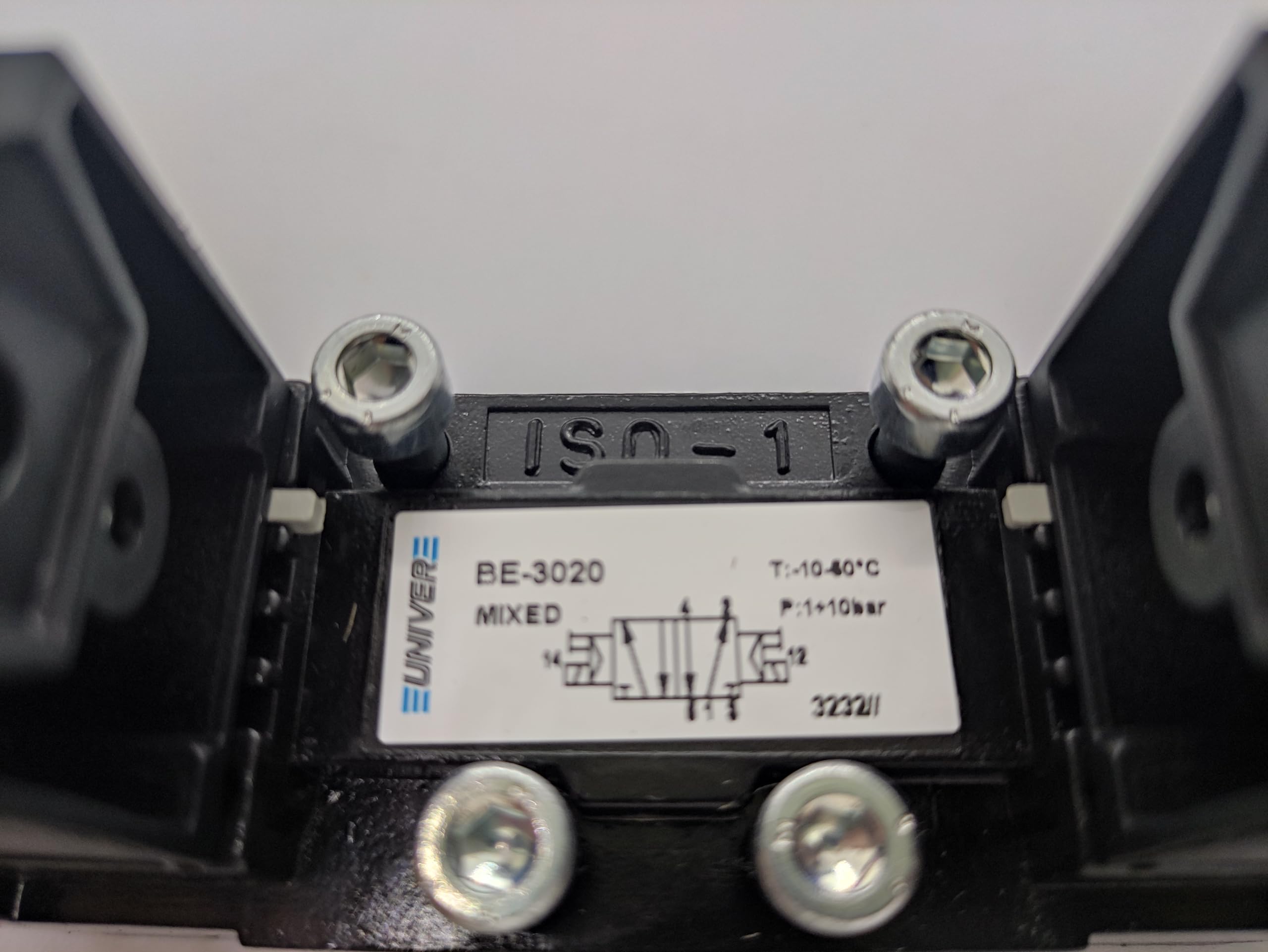 BE-3020 UNIVER ELETTROVALVOLA ISO1 BISTABILE DOPPIO COMANDO ELETTRICO
