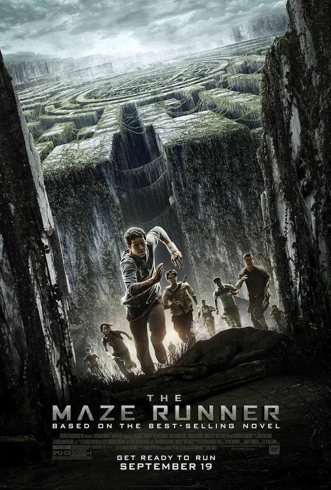 The Maze Runner (2014): Movie Poster (Thick Poster) Original Size 24x36 Inch - Dylan O'Brien, Kaya Scodelario, Will Poulter