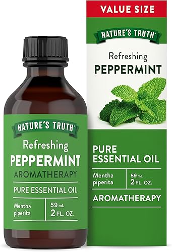 Nature's Truth Aceite esencial, menta, 2 onzas líquidas