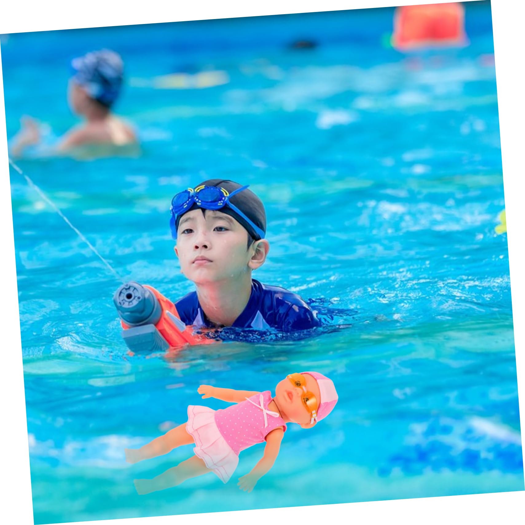 Baby Cry Bambola Anatra Nuotatrice Giocattolo Da Bagno The Toys