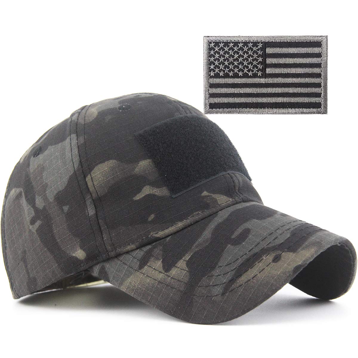 Buy REDSHARKS Snake Camoue Camo Baseball Cap with American USA Operator