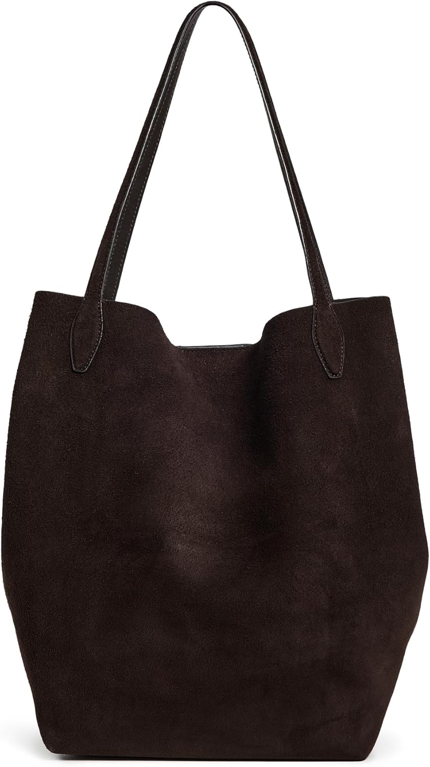 Madewell Women's The Oversized Shopper Tote in Soft Grain Suede