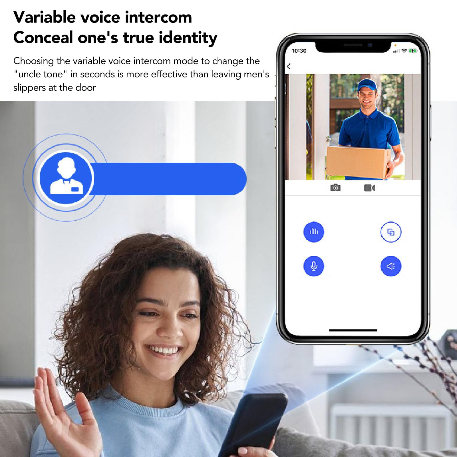 SENECESLI Timbre con Video 2.4G WiFi Cámara de Timbre Inalámbrico con Timbre, 38 Melodías, Visión Nocturna HD Gran Angular de 1MP 90°, Audio de 2 Vías, Detección Humana PIR, Soporte de