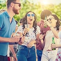 Vista 5 de uxcell 4 popotes de metal reutilizables, de 3.7 a 9.1 pulgadas, pajitas telescópicas portátiles de acero inoxidable con estuche plano y cepillo