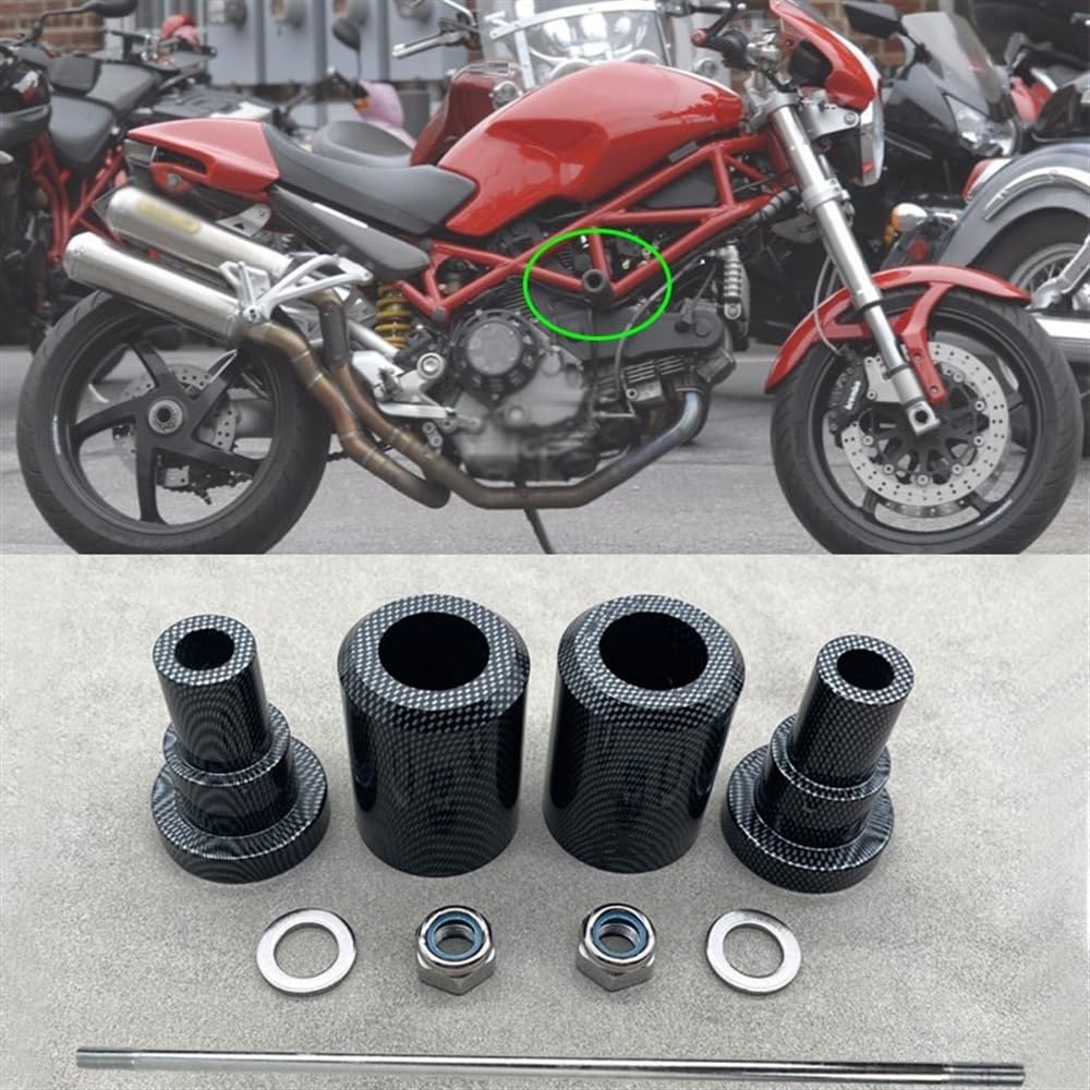 Produktbild von KKMNAIF Motorrad Absturzsicherung Rahmen Motorrad Fallende