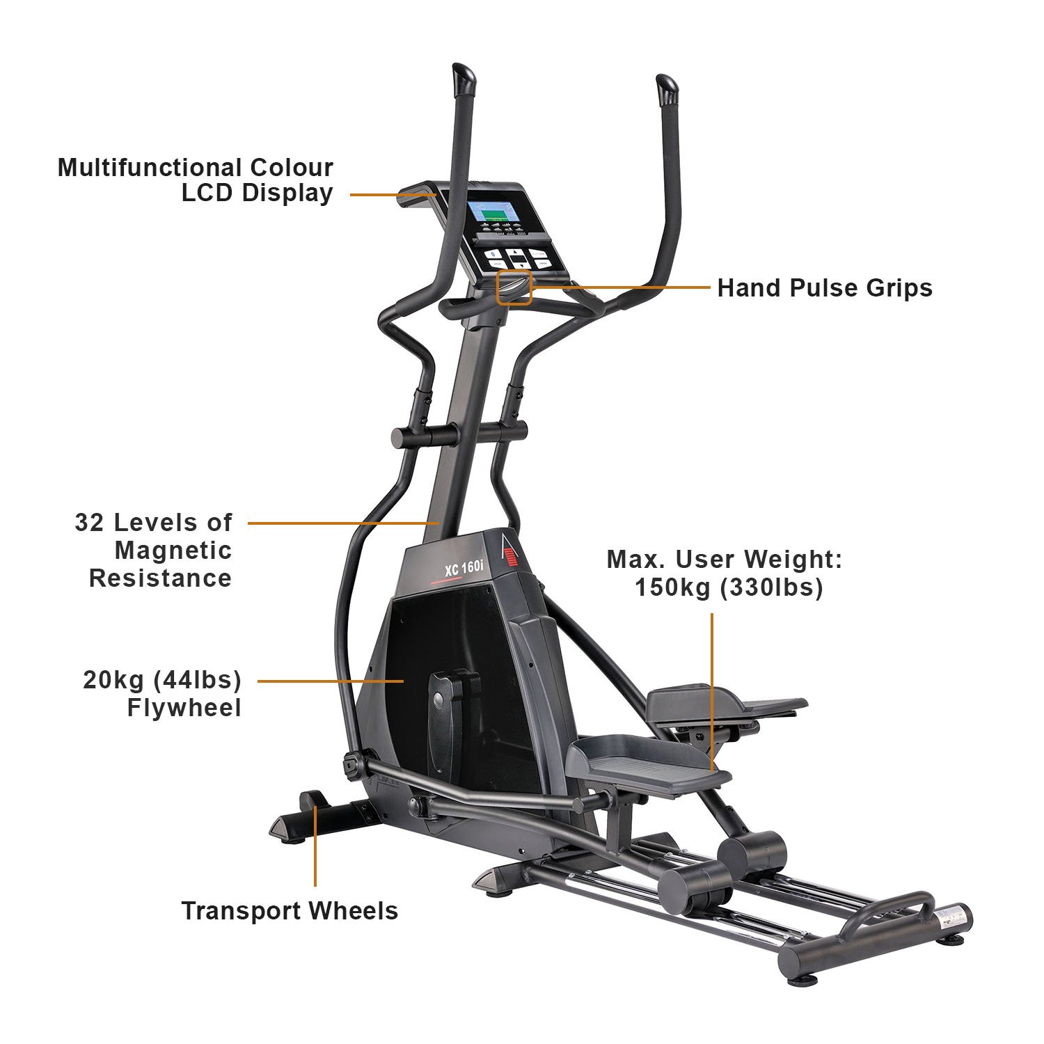 Xc 160i Dkn Xc 140i Cross Trainer Dkn Technology Crosstrainer