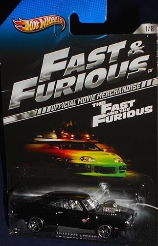 2013Hot Wheels la película Fast y la furious oficial merchandise Limited Edition 70Dodge Charger RT 18por Mattel