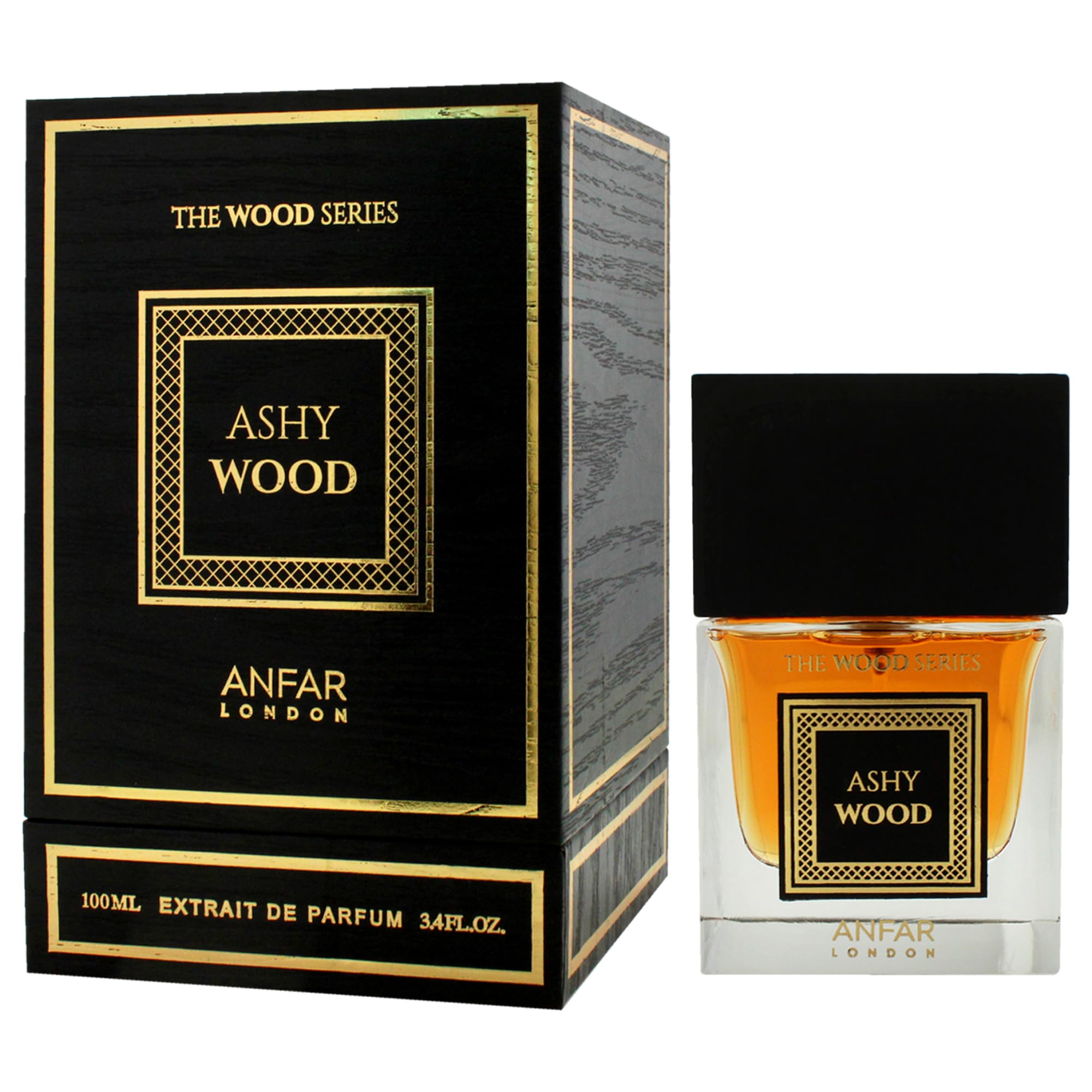 Anfar London - Ashy Wood by ANFAR for Men - 3,4 uncji ekstrakt z perfum w sprayu