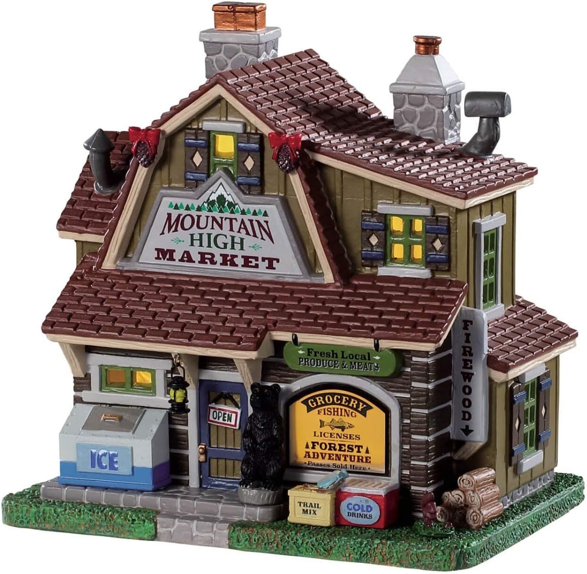 Lemax Village Collection Mountain High Market #95534