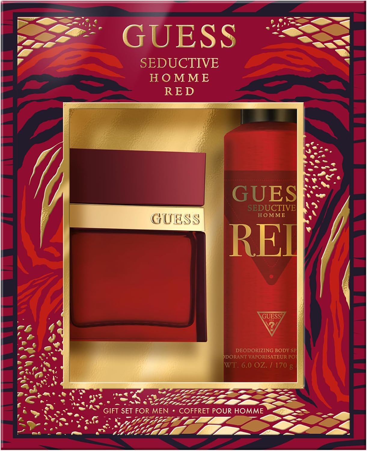 GUESS Seductive Red For Men 2 Piece Fragrance Gift Set