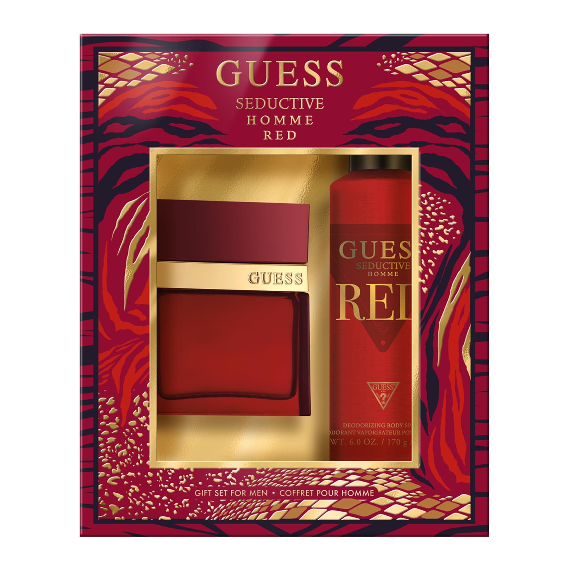 GUESS Seductive Red For Men 2 Piece Fragrance Gift Set