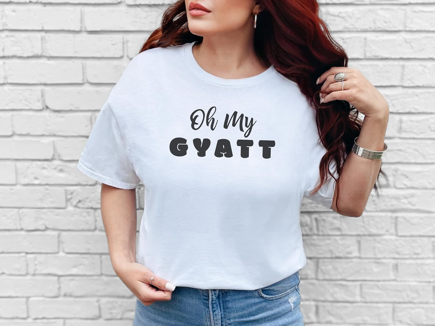 Oh My Gyatt | Gen Z Pop Culture T-Shirt T-Shirt