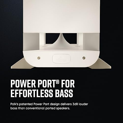 Miniatura 4 de Polk Signature Elite ES60 - Altavoz de pie, audio de alta resolución, compatible con Dolby Atmos y DTSX, tweeter de 1 pulg3 woofers de 6.5 pulg,