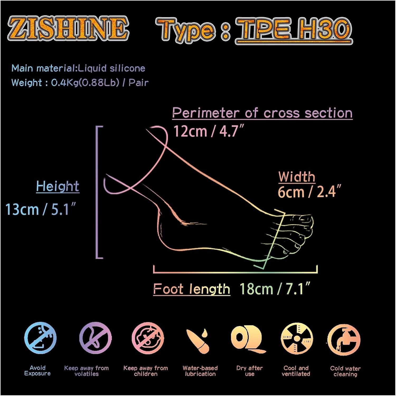18CM Girl Feet Model Simulation Foot Photo Nail Massage Practice Silicone Stockings Manicure TPE H30(Wheat ToesBone Right)