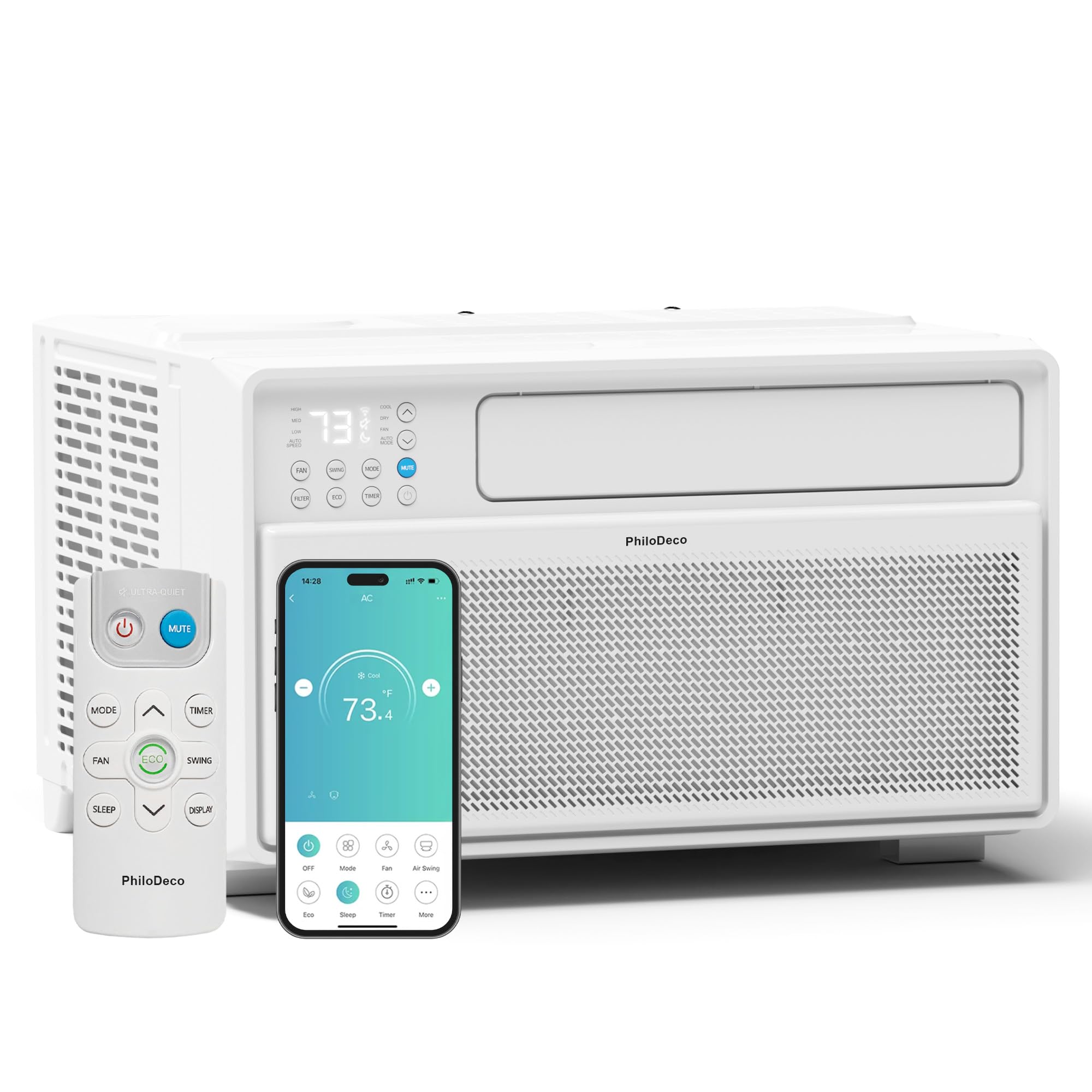 Rovsun Ac Unit With Heat Window Unit 18000 Btu Window Air Conditioner  VINGLI Smart 10000 BTU Window Air