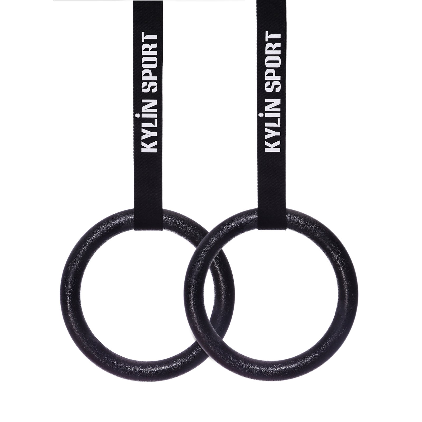 Paio di anelli da ginnastica, diametro 28 mm, anelli olimpici, per allenamento della muscolatura, sospensione, crossfit, pull up