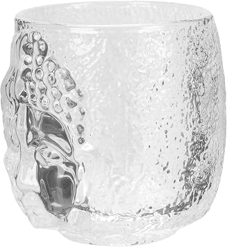 Glass Teacup for Tea Tasting Japanese Style Double Walled Insulated Cup