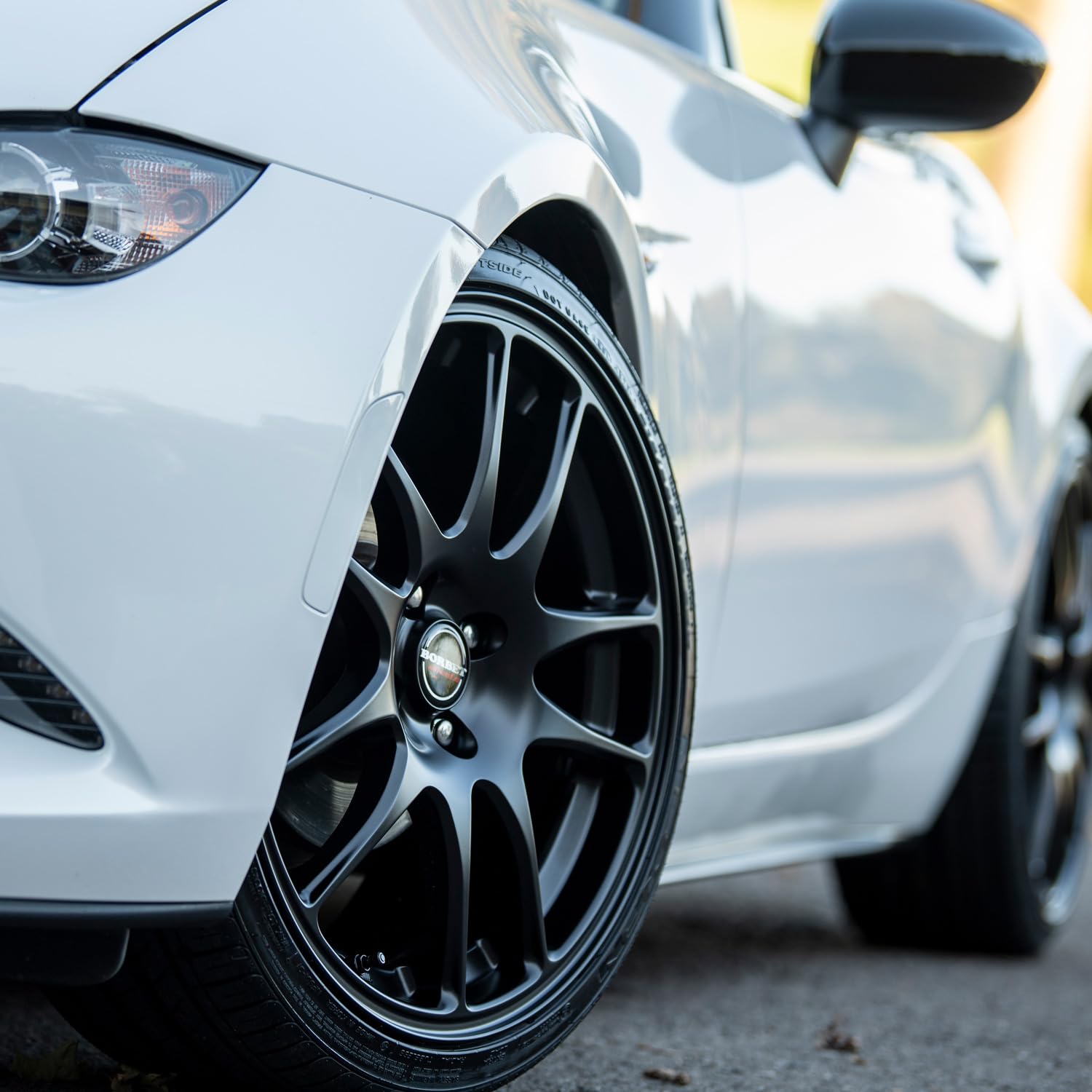4x Borbet Felgen RS 7.0x17 ET35 4x100 black matt kompatibel mit Renault Captur Clio Grand Modus Mégane Scénic Zoe